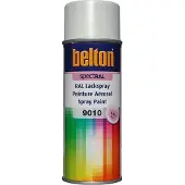 Belton Peinture aérosol RAL 9010 Blanc pur brillant 400ML SPECTRAL