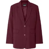 Pieces Blazer 'PCKamil' rouge foncé