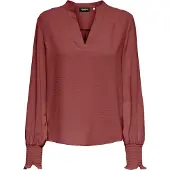 ONLY Chemisier 'ONLMETTE' bordeaux
