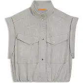 BOSS Gilet 'Jaflesti' gris clair