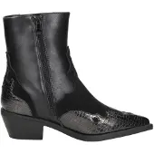 Sub55 Western boots Enkellaarsjes Hak - Zwart - Maat 40