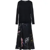 Desigual Robe bleu clair / poudre / noir