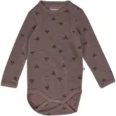 Hummel Mini Wool Long Sleeve Body Violet 68 cm Garçon
