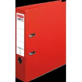 Herlitz Classeur maX.file protect plus, Largeur de dos : 80 mm, Rouge DIN A4, couverture entièrement en PP (A4, 80 mm, 1 pcs)