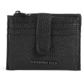 Mandarina Duck Mellow Leather Card 1 Wallet Noir Femme
