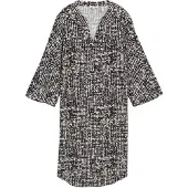 Tom Tailor Robe crème / bleu marine