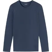 Schiesser Maillot de corps ' Thermo ' bleu denim