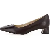 Evita Escarpins 'Sabrina' beige / brun foncé