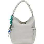 Desigual Sac à dos stylé pour femme Beige avec bretelles et poches amovibles