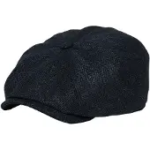 Superdry Homme Laine Casquette Baker Boy, Bleu Foncé, Taille: 59cm