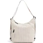 Mandarina Duck Hunter Velvet Slide Medium Shoulder Bag Beige