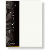 Dommelin Drap-housse Dommelin Ecru (Satin 300TC)-160 x 200 cm