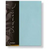 Dommelin Drap-housse Dommelin Bleu Pastel (Satin 300TC)-160 x 200 cm