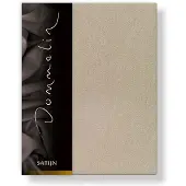 Dommelin Drap-housse Dommelin Kaki (Satin 300TC)-160 x 200 cm