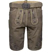 Krüger Collection Pantalon folklorique 'Keanu' marron / kaki