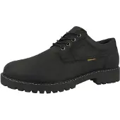 Camel active Chaussures pour hommes , modèle Bust, lacets, couleur noire, style décontracté