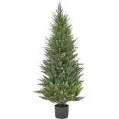 Beliani Plante artificielle 120 cm CEDAR TREE