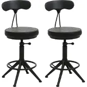 Mendler Tabourets de bar -O84 (lot de 2)