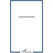 Editions L'Harmattan Allemagne multiple - cahier annuel 2002