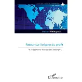 Editions L'Harmattan Retour sur l'origine du profit
