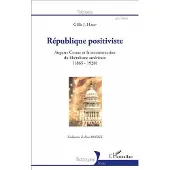 Editions L'Harmattan République positiviste