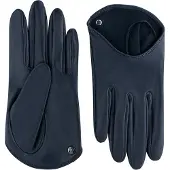 Roeckl Gants 'VERONA' bleu foncé / argent