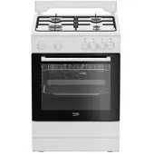 Beko Fbm6202w - Cuisinière Gaz Largeur 60 Cm