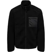 Only & Sons Veste en polaire 'ONSDallas' noir