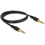 DeLOCK 902105328 1 M Jack 3.5 Cable Doré