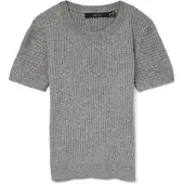 Vero Moda Pull-over 'VMMirla' gris chiné