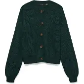Vero Moda Cardigan 'VMLea' vert foncé