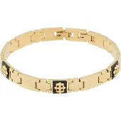 GUESS Rebel Moon Jumb05065 Bracelet Doré Homme