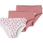 Schiesser Sous-vêtements ' Fine Rib ' rose ancienne / blanc