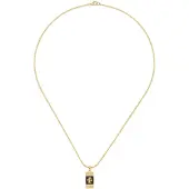 GUESS Rebel Moon Necklace Doré Homme