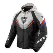 REV'IT! REV'IT! moto Quantum 3 H2O VESTE TEXTILE Noir/Gris/Bleu/Rouge M hommes