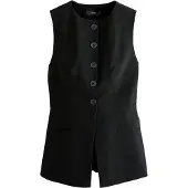 Next Gilet de costume noir