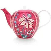 Pip studio Théière Pip Studio Flower Festival Dark Pink 1,6 L