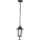 V-TAC Chaîne de lampe Lampe pendante de jardin Noir Mat VT-752