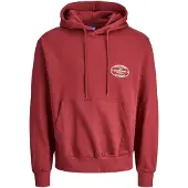 Jack & Jones Sweat-shirt rouge / blanc
