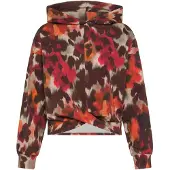 Deha Sweat-shirt beige / marron / orange / rouge