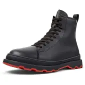 Camper Bottines à lacets 'Brutus+' rouge / noir