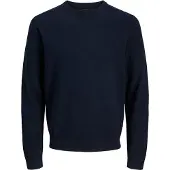 Jack & Jones Pull-over 'JJEPerfect' bleu foncé