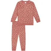 Schiesser Pyjama 'Girls World' mélange de couleurs / rose ancienne
