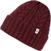 Roeckl Bonnet rouge foncé