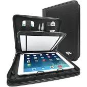 Wedo Organiseur tablette ELEGANCE , format A5, similicuir/nylon, avec bloc-notes, noir