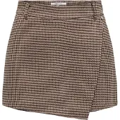 ONLY Jupe 'ONLLETTIE' chocolat / brocart / noir