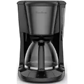 Moulinex Cafetière filtre Subito FG5S08E0 1,25L Inox Noir