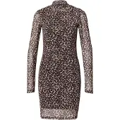 ONLY Robe 'ONLERICA' marron / greige / noir