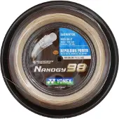 Yonex Nanogy 98 200 M Badminton Reel String Argenté 0.66 mm