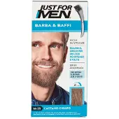 Just for men Men Moustache & Beard coloration pour barbe pour masquer les cheveux gris teinte M-35 Mid Grey 1 pcs